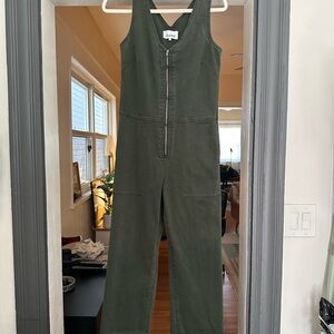 DUER LuxTwill Jumpsuit in Peat